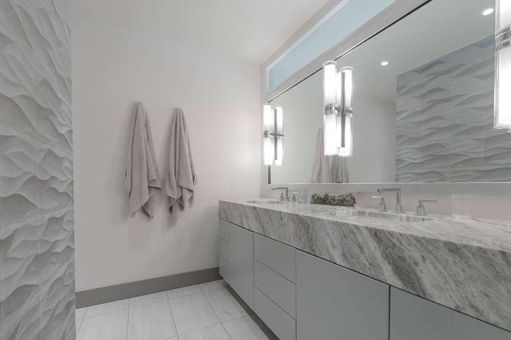 Walk-in shower remodel with frameless glass and custom tile by Burson Construction, Bluffton SC